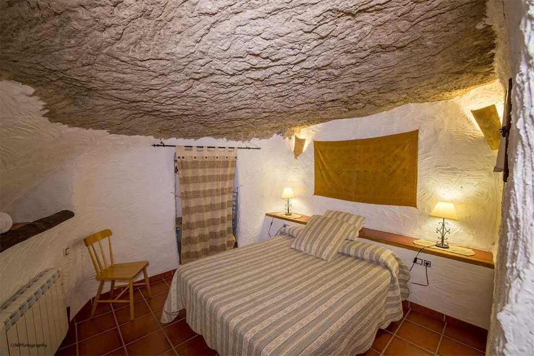 منزل الضيف Casas Cueva El Mirador De غاليرا المظهر الخارجي الصورة